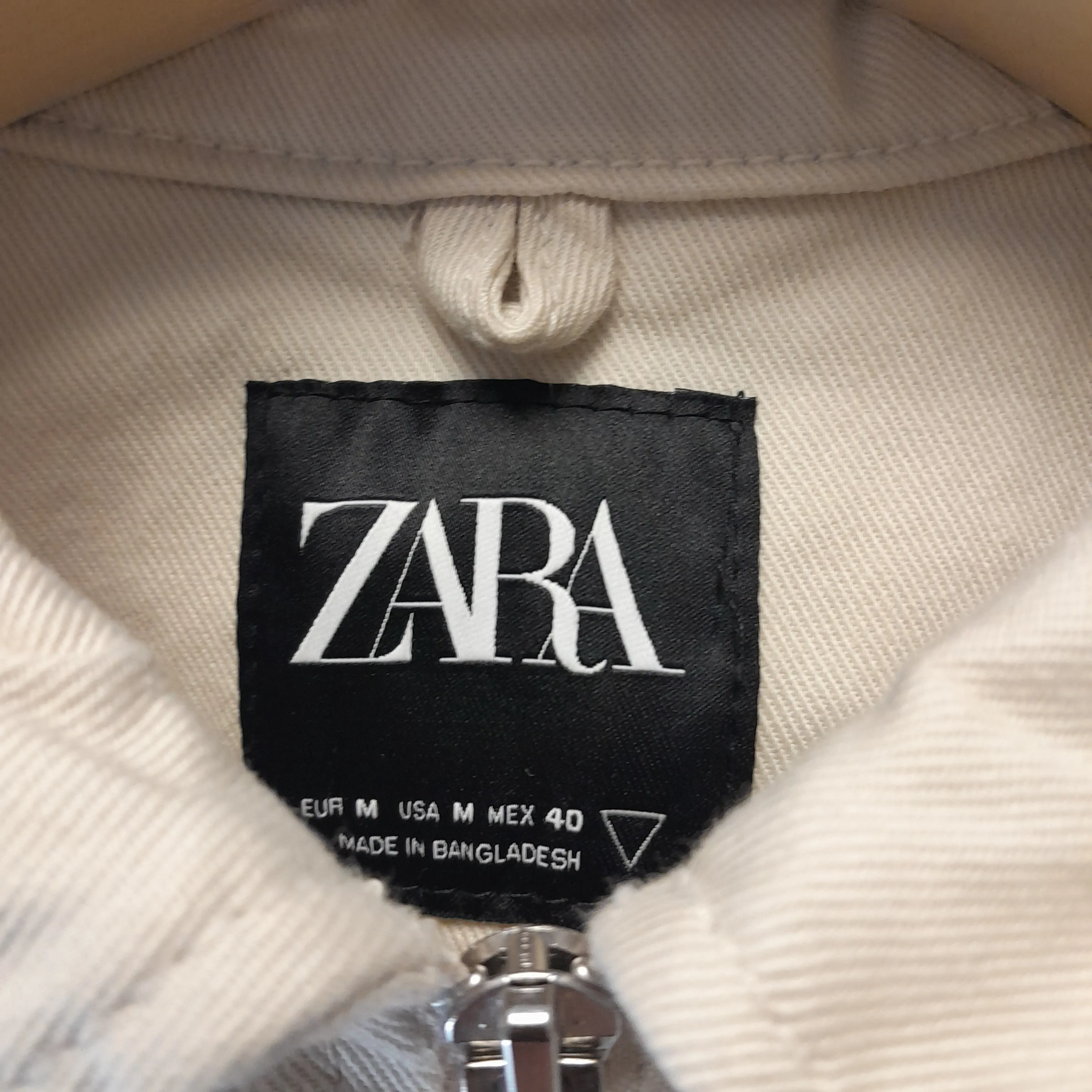 Veste écru - Zara - M